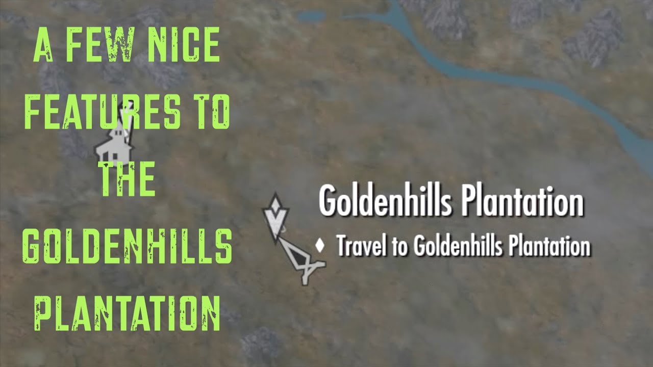 Skyrim AE A Few Nice Features To The Goldenhills Plantation (Farming