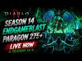 Paragon 270+ Season 14 Whirlwind Barb IS NUTS - Diablo 4 LIVE