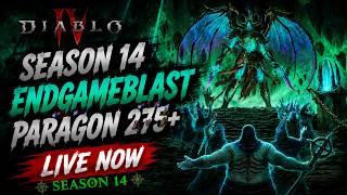 Paragon 270+ Season 14 Whirlwind Barb IS NUTS - Diablo 4 LIVE