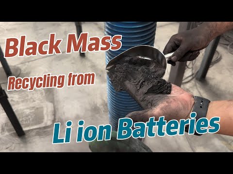 Black Powder Recycling From Waste Lithium Batteries