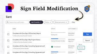 Famous How to correct an envelope in DocuSign (Field Adjustment) Profile