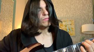 (ASMR) Playing black metal on the guitar till you fall asleep