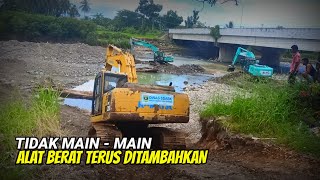 PENAMBAHAN ALAT BERAT UNTUK PEMULIHAN LUBUK MINTURUN