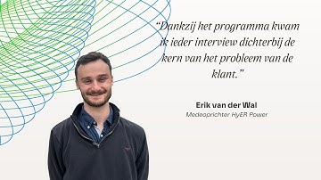 Het succesverhaal van HyER Power: hoe het programma hielp de juiste vragen te stellen