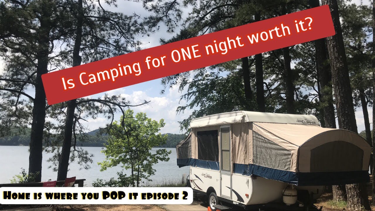 Camping for one night! (Home is where you POP it! Episode 2) YouTube
