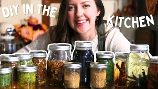 Homemade EXTRACTS, SPICE BLENDS, HERBAL INFUSIONS + More! Saving Money in the Kitchen!