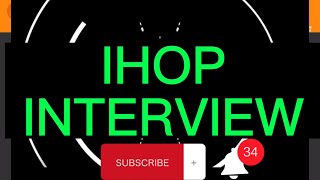 I passed my iHOP INTERVIEW ??? (Roblox - iHOP)