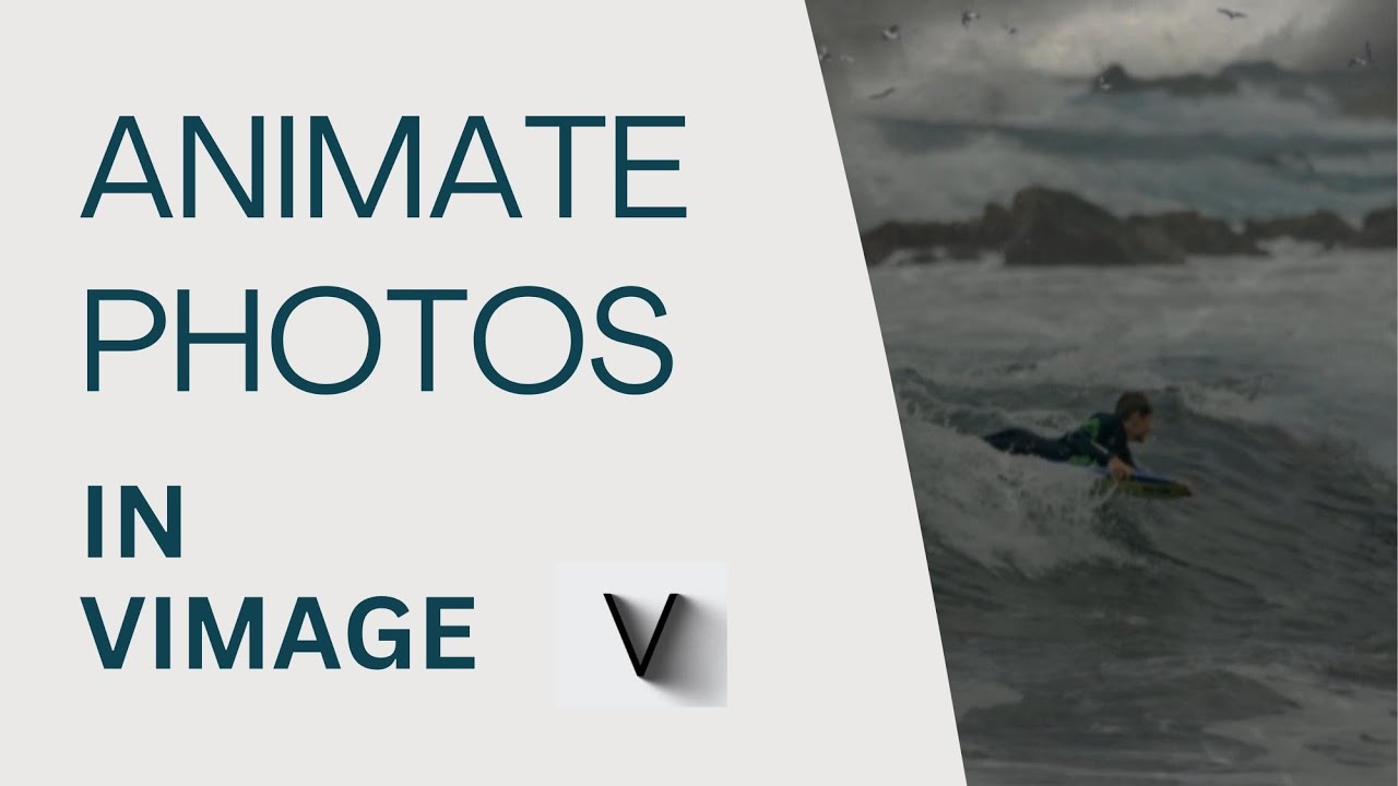 Photo editing | How to make animated photos in VIMAGE app