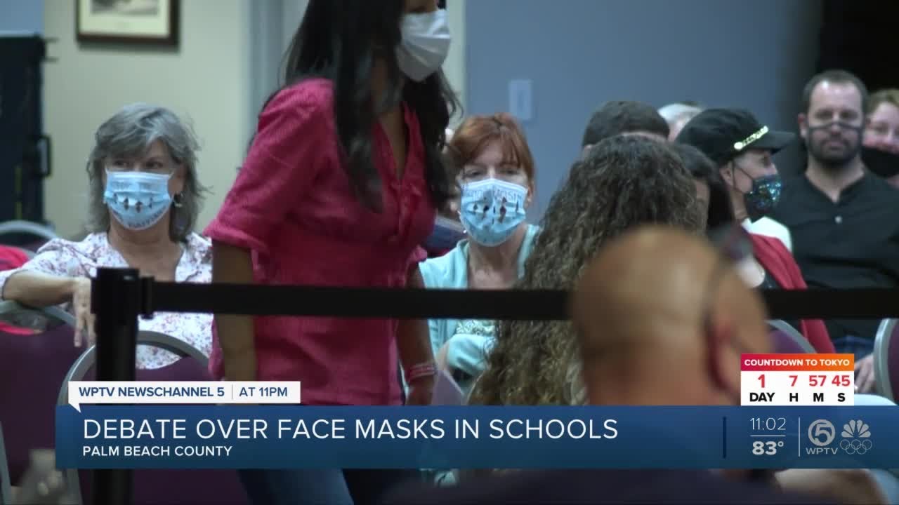 Palm Beach County schools not considering fall mask mandate - YouTube