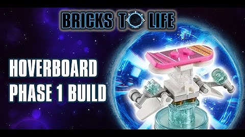 Hoverboard Build Phase 1 - Lego Dimensions Back To The Future