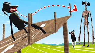 Who has the Longest Jump? *Trevor Henderson Creatures* (Garry's Mod)