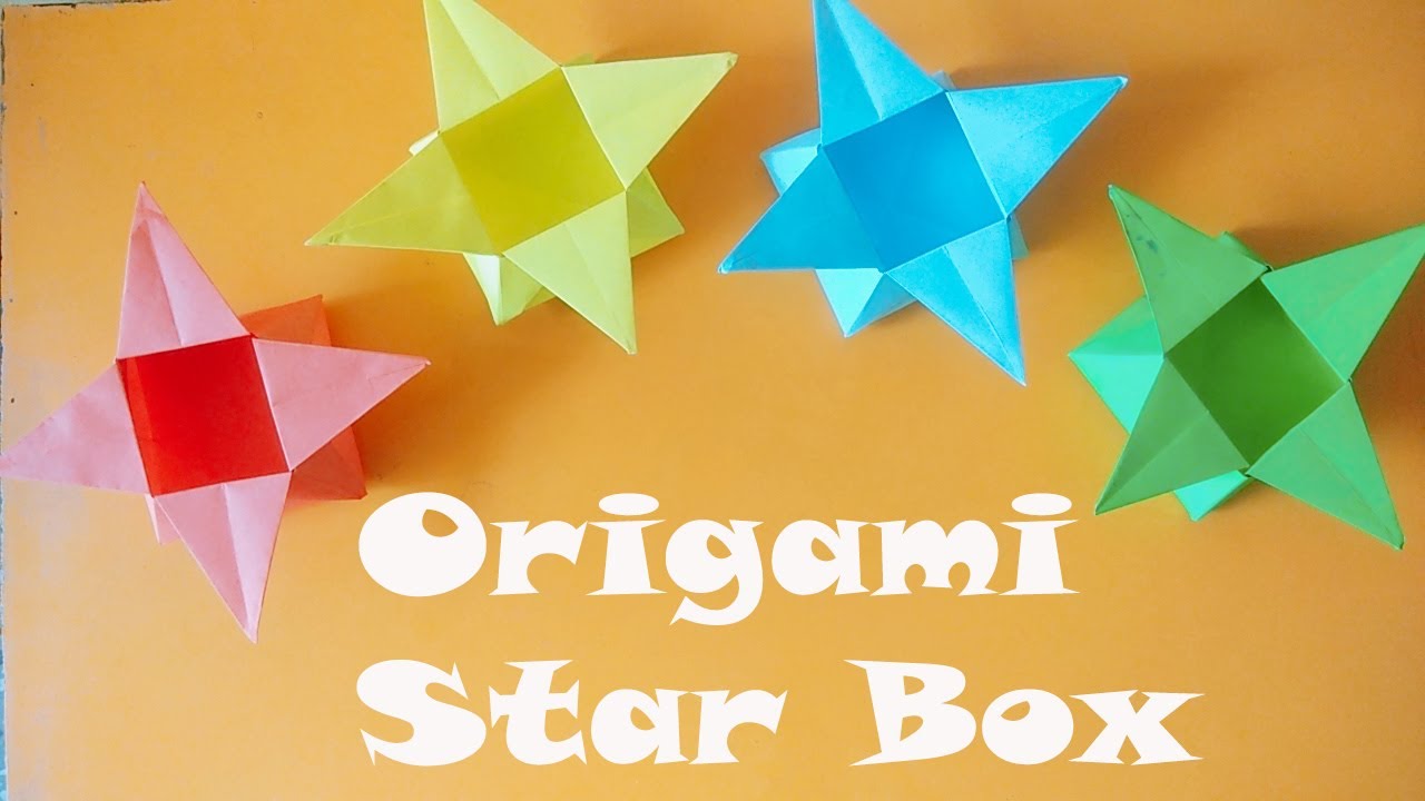 How to make an Origami Star Box2020 | Aklavya Creation