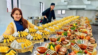 Huge Uzbek Wedding For 500 People How To Celebrate A Wedding In Central Asia? Food & Travel Vlog