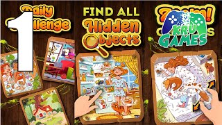 Hidden Objects - Puzzle Game Gameplay Walkthrough #1 (Android, IOS)