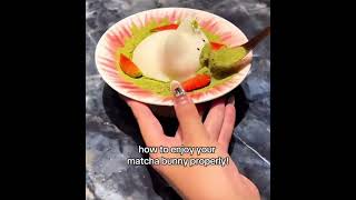 How To Enjoy Your Matcha Bunny Properly