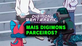 2 Digimons Parceiros - Digimon Beatbreak