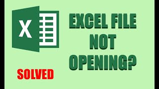Excel file not opening in window 10/11  Fixed