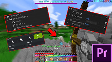 How To Render 4k 60 FPS Minecraft Bedrock Videos + RSMB (Motion Blur)