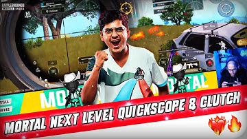 MORTAL NEXT LEVEL QUICKSCOPE & CLUTCH 🔥❤️