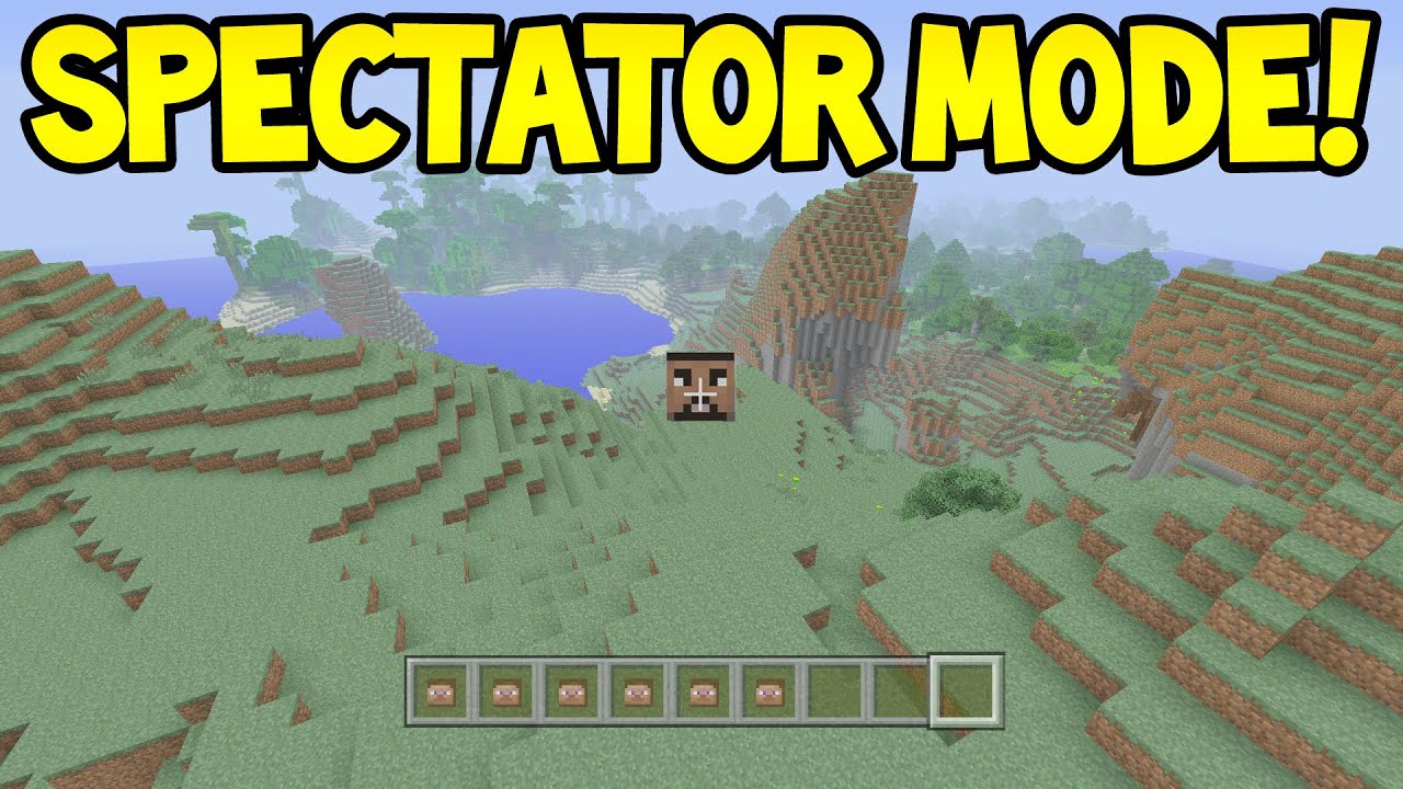Minecraft Xbox360 Ps3 Spectator Mode Youtube