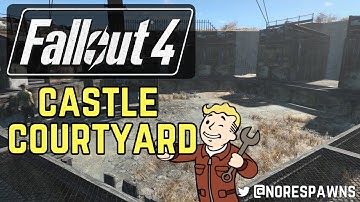 Fallout 4 - Castle Central Courtyard