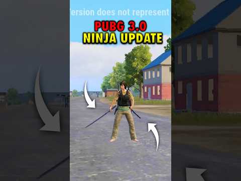 Видео: PUBG MOBILE NINJA UPDATE #shorts