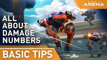 Mech Arena | Basic Tips | All About Damage Numbers