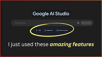 How to use Google AI Studio Stream Realtime Features: Talk, Webcam and Screen Share [Case Study]