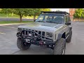 Epic Jeep Cherokee XJ Build in Audi Quantum Gray