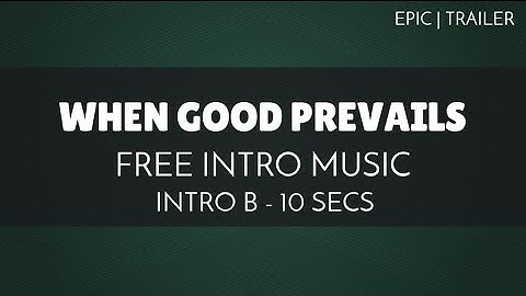 Free Epic Trailer Intro Music - 