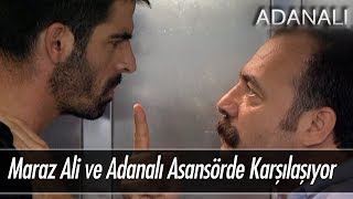 Maraz Ali ve Adanalı asansörde karşılaşıyor! - Adanalı Resimi