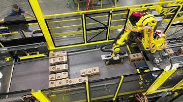 CPH-IR45 Case Palletizer with Grouper