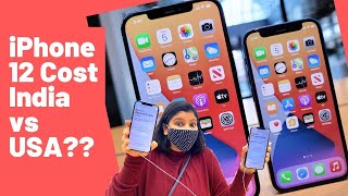 iPhone 12 pro Cost India vs USA?| India Aauge th iPhone le ana| Albeli Ritu