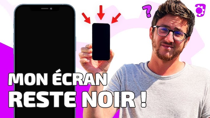 Mon écran iPhone reste noir ! Comment faire ? - YouTube