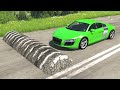 Cars vs massive speed bumps  beamngdrive