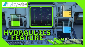 HYDRAULICS SYSTEM FEATURE | Microsoft Flight Simulator | A32NX LEAP | Fly By Wire Simulations