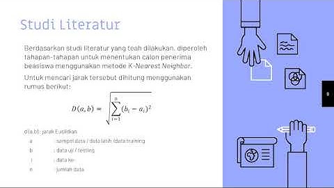 Penentuan Calon Penerima Beasiswa Menggunakan Algoritma K-Nearest Neighbor