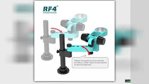RF4 Microscope Stand Design Screwdriver Hole Position Convenient Placement Operation At Any 360 Rot