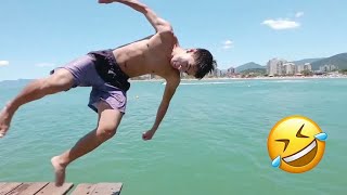Funny Videos Compilation 🤣 Pranks - Amazing Stunts - By.Crazy Crispy #7