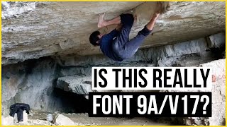 Is Barefoot Charles' new problem Font 9A?