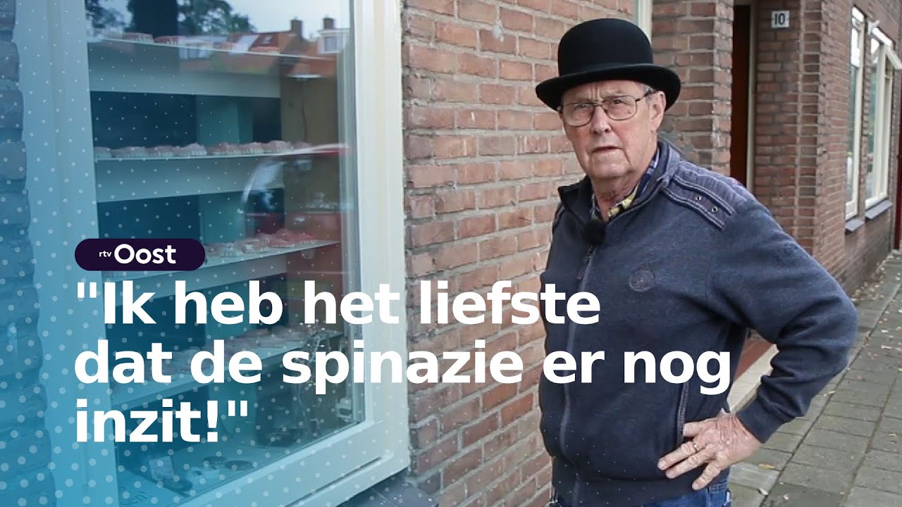 Hans heeft meer dan 3500 kunstgebitten verzameld | RTV Oost