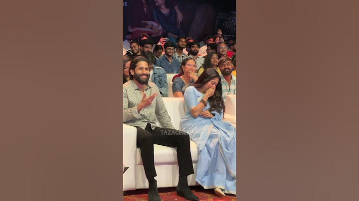 #saipallavi  🥹 #nagachaitanya at #thandel Movie pre release event