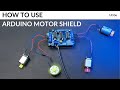 How to use Arduino Motor Shield to drive different types of DC Motors Part 1 | Ut Go