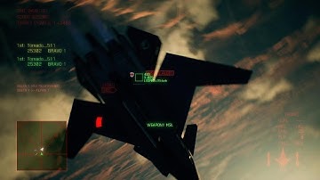 Ace Combat 7 X-02S - EML Battle