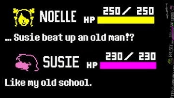 Deltarune Chapter 3 & 4 All Items/Weapons/Armors Character Interactions