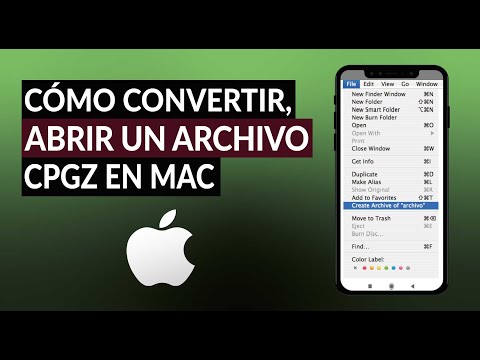 Cómo Abrir, Editar y Convertir un Archivo CPGZ en Mac