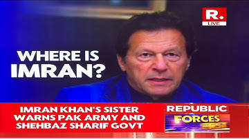 BREAKING LIVE: Imran Khan’s Sister Warns Pakistan Army, Shehbaz Govt | Islamabad Showdown