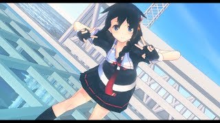 【MMD艦これ】時雨でDEEP BLUE TOWNへおいでよ