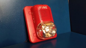 All Tones Of The System Sensor Spectra Alert Classic Horn Strobe