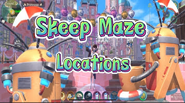 Skeep Maze Locations | New Update Fishing Machine | UtopiaOrigin